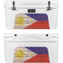 Philippines Flag Dark Wood YETI Tundra 75 Hard Cooler Skin
